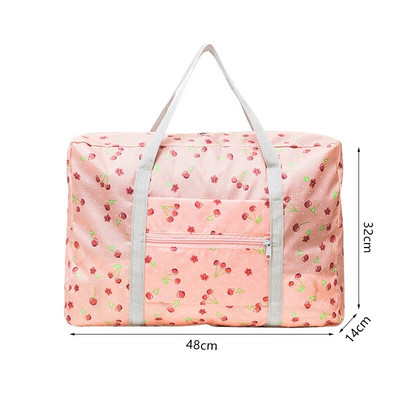 Jaunas 32l ceļojumu somas salokāmas rokassomas Ūdensnecaurlaidīgas lielas ietilpības bagāžas glabāšanas somas Unisex pārnēsājamas somas glabāšanai mājās