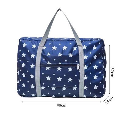 Jaunas 32l ceļojumu somas salokāmas rokassomas Ūdensnecaurlaidīgas lielas ietilpības bagāžas glabāšanas somas Unisex pārnēsājamas somas glabāšanai mājās