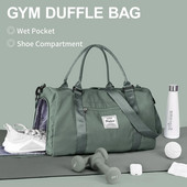 Likrose reisikott naistele, spordijõusaali kott jalatsite lahtriga Haigla joogareiside reisikotid, nädalavahetuse kott