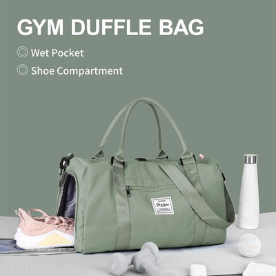 Likrose reisikott naistele, spordijõusaali kott jalatsite lahtriga Haigla joogareiside reisikotid, nädalavahetuse kott