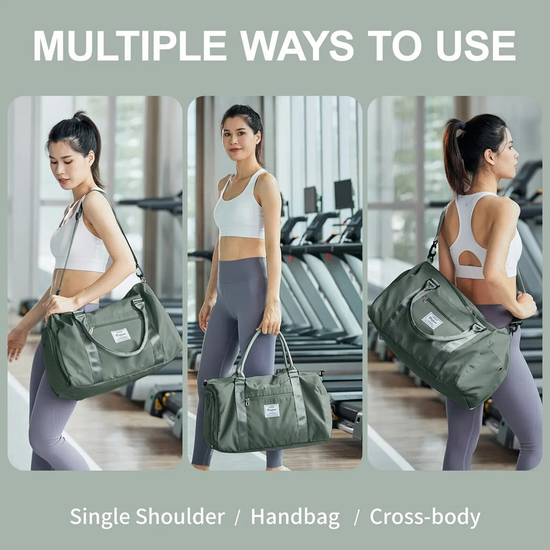 Likrose reisikott naistele, spordijõusaali kott jalatsite lahtriga Haigla joogareiside reisikotid, nädalavahetuse kott