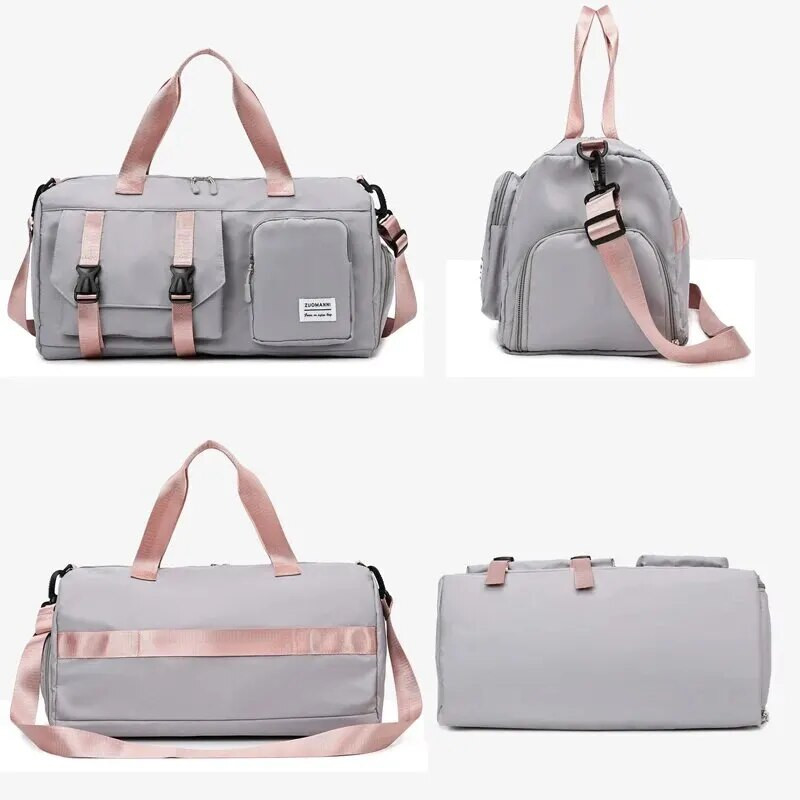 Putna torba Prtljaga Ručna torba Ženska torba na rame Marka velikog kapaciteta Vodootporna najlonska sportska torba za teretanu Ženska torba preko ramena