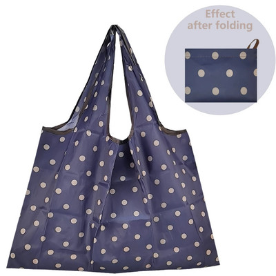 Najlonske ekološke torbe za kupnju Skladištenje Čvrsta prijenosna velika kawaii torba s crtanim filmom Putna trgovina Namirnice za višekratnu upotrebu Sklopiva periva