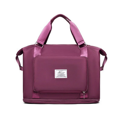 Lielas ietilpības salokāmas ceļojumu somas Ūdensnecaurlaidīgas sporta zāles bagāžas somas vīriešiem, sievietēm, 2022. gada ceļojumu mugursoma, rokassomas, somas