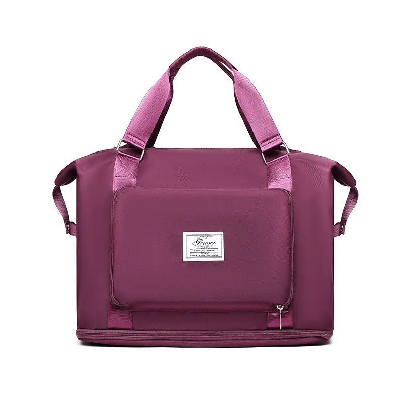 Lielas ietilpības salokāmas ceļojumu somas Ūdensnecaurlaidīgas sporta zāles bagāžas somas vīriešiem, sievietēm, 2022. gada ceļojumu mugursoma, rokassomas, somas