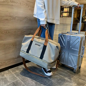 Фитнес чанта за сухо и мокро разделение Йога Спортна чанта за багаж Чакаща доставка Чанта за бизнес пътуване Преносима чанта за пътуване