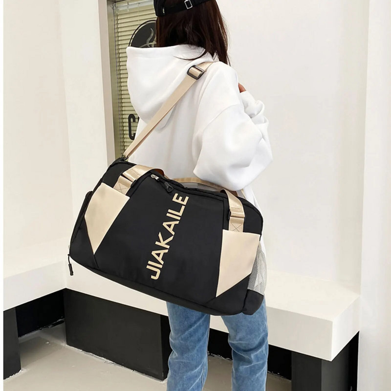 Reisikott kuiva ja märja eraldusvõimega spordi kaasaskantav õlakott Fitness jooga kott Suure mahutavusega kott