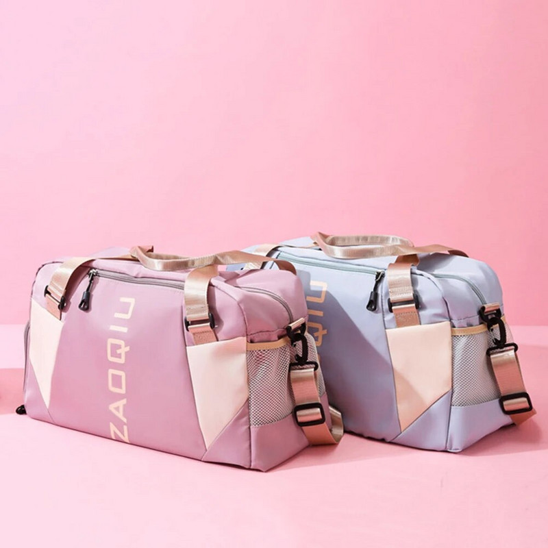Γυναικείο αθλητικό σακίδιο πλάτης Πορτοφόλι μεγάλης χωρητικότητας Oxford Fitness τσάντα προπόνησης με θήκη παπουτσιών Πολυλειτουργικό για ταξιδιωτικό κολύμπι