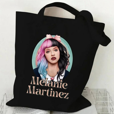 Melānijas Martinesas rokassoma sievietēm Kanvas soma Vintage plecu Harajuku hiphopa iepirkumu soma Melanie Martinez rokassoma