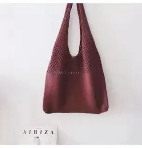 Καλοκαιρινό Beach Party Τσάντα Πορτοφόλια Shopper Sac Satchel Γυναικεία Vintage Hollowed Πλεκτή Τσάντα Γυναικεία Τσάντα ώμου Tote Bag