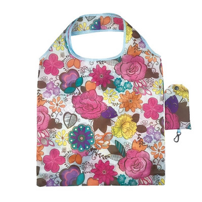 Lieli salokāmi atkārtoti lietojami iepirkumu maisiņi Videi draudzīgs lieljaudas iepirkumu maisiņš pārtikas precēm Unisex mazgājams, apdrukāts iepirkumu maisiņš