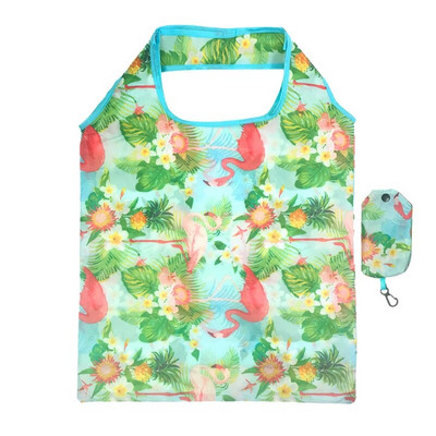 Lieli salokāmi atkārtoti lietojami iepirkumu maisiņi Videi draudzīgs lieljaudas iepirkumu maisiņš pārtikas precēm Unisex mazgājams, apdrukāts iepirkumu maisiņš