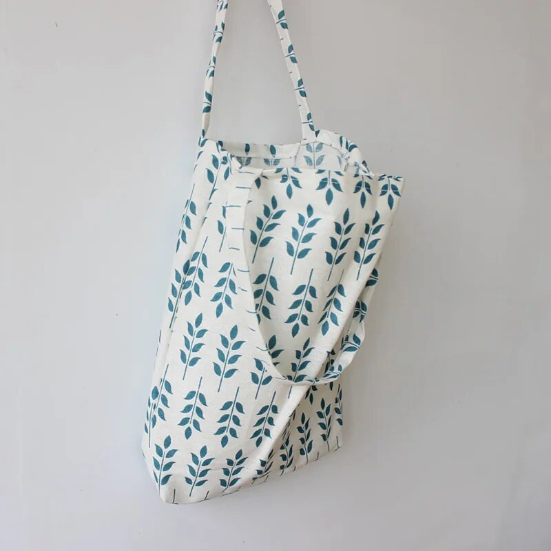 Βαμβακερά λινά τσάντες τσάντες αγορών Φιλικές προς το περιβάλλον, επαναχρησιμοποιούμενες τσάντες ώμου μεταφοράς από καμβά μεγάλης χωρητικότητας Εκτυπωμένες ιαπωνικές υφασμάτινες τσάντες