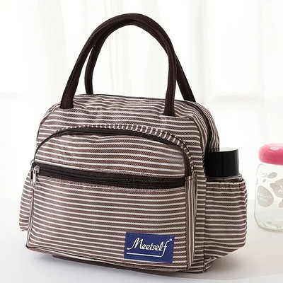 Sieviešu soma Audekla rokassomiņa sabiezināta ūdensizturīga bento soma Mammu maza auduma soma Oksfordas auduma rokas pārnēsāšana mammas soma pusdienu soma