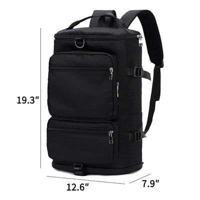 Γυναικεία τσάντα ταξιδιού TINYAT Μεγάλης χωρητικότητας Casual Σακίδιο πλάτης ταξιδιού Σαββατοκύριακου Γυναικείες αθλητικές τσάντες αποσκευών γιόγκα Πολυλειτουργικές χιαστί