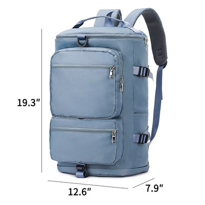 Γυναικεία τσάντα ταξιδιού TINYAT Μεγάλης χωρητικότητας Casual Σακίδιο πλάτης ταξιδιού Σαββατοκύριακου Γυναικείες αθλητικές τσάντες αποσκευών γιόγκα Πολυλειτουργικές χιαστί