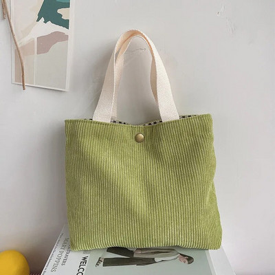 ISKYBOB Sieviešu maza velveta pusdienu soma Eco Canvas pārnēsājamas somas Mini studentiem Bento piknika pārtikas soma ceļojumu rokassomas 2023