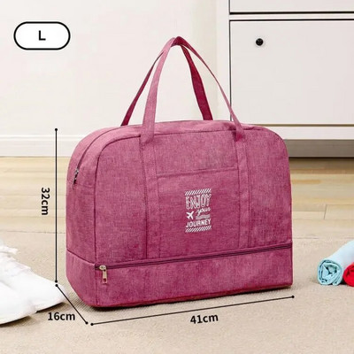 Mood Kokkupandav reisikott Naiste Oxfordi reisinädalavahetuseks Ööbimiskotid Suure mahutavusega käsipagasi kandekott Duffel Aksessuaarid