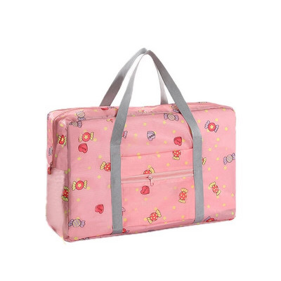 Sklopiva putna torba, prijenosna velika putna torba Oxford torbe za pohranu putne prtljage XL torbica za pohranu odjeće, ženska torba, uniseks