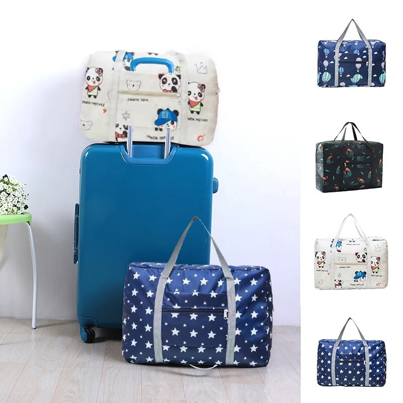 Sklopiva putna torba, prijenosna velika putna torba Oxford torbe za pohranu putne prtljage XL torbica za pohranu odjeće, ženska torba, uniseks