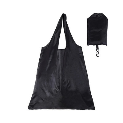 Φορητή επαναχρησιμοποιούμενη τσάντα αγορών Oxford Washed μονόχρωμη τσάντα παντοπωλείου Αναδιπλούμενη αδιάβροχη Ripstop τσάντα ώμου