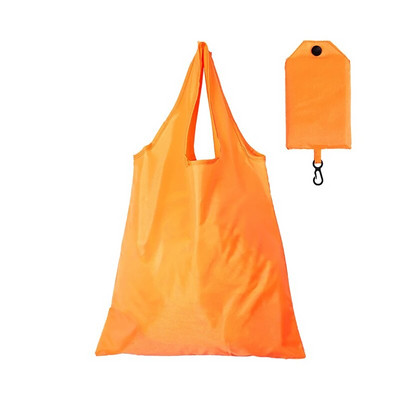 Φορητή επαναχρησιμοποιούμενη τσάντα αγορών Oxford Washed μονόχρωμη τσάντα παντοπωλείου Αναδιπλούμενη αδιάβροχη Ripstop τσάντα ώμου