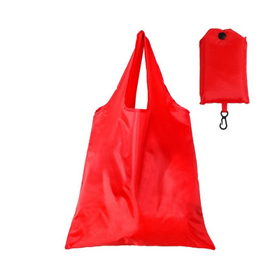 Φορητή επαναχρησιμοποιούμενη τσάντα αγορών Oxford Washed μονόχρωμη τσάντα παντοπωλείου Αναδιπλούμενη αδιάβροχη Ripstop τσάντα ώμου