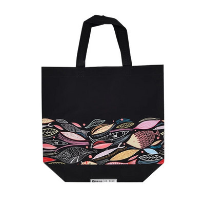 Eko torba za višekratnu upotrebu, višenamjenska netkana torba za kupovinu, kreativna, prijenosna, sklopiva torba za kupovinu s printom, torbica za pohranu odjeće