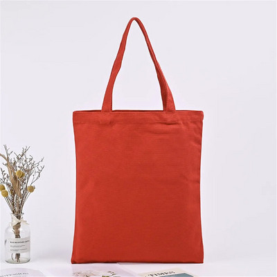 Modes vienkrāsu soma smilškrāsas un melnas iepirkšanās oriģinālās unisex ceļojumu audekla somas Ekoloģiski salokāmas pircēju somas Liela kaste