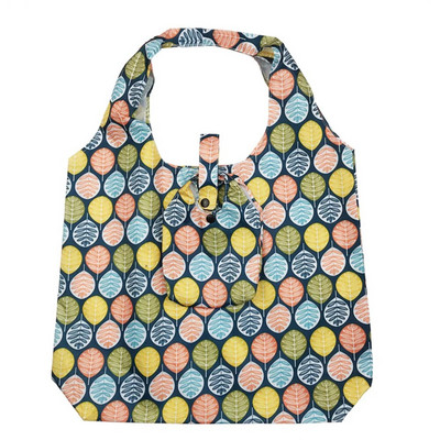 Modes vienkrāsu soma smilškrāsas un melnas iepirkšanās oriģinālās unisex ceļojumu audekla somas Ekoloģiski salokāmas pircēju somas Liela kaste