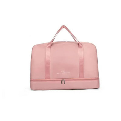 Ceļojumu ūdensnecaurlaidīga sporta zāles soma Weekender, ko nēsāt līdzi pa nakti sievietēm ar ratiņu piedurknes mitru kabatu