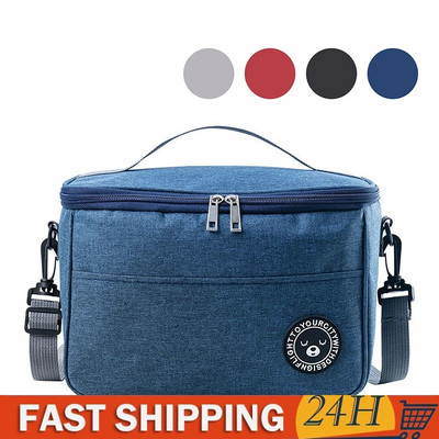 Prijenosna torba za ručak Termalno izolirana kutija za ručak Tote Cooler Ručna torba Vodootporna ruksak Bento Pouch Company Vreće za pohranu hrane