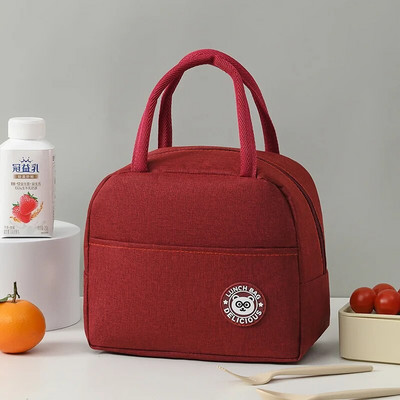 Fashion Beer Lunch Bags για Παιδιά Μεγάλης Χωρητικότητας Tote Picnic Drink Lunchbox Θερμική τσάντα Φορητές τσάντες φαγητού εξωτερικού χώρου