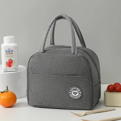 Fashion Beer Lunch Bags για Παιδιά Μεγάλης Χωρητικότητας Tote Picnic Drink Lunchbox Θερμική τσάντα Φορητές τσάντες φαγητού εξωτερικού χώρου