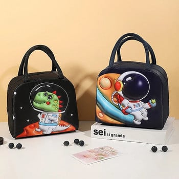 3D Cartoon Lunch Bag μονωμένη θερμική τροφή Φορητό κουτί γεύματος Λειτουργικές τσάντες πικ-νικ για γυναίκες για παιδιά