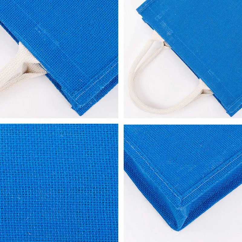 Korduvkasutatavad toidukotid Naistele Tüdrukutele Suure mahutavusega reisikäekott kotike džuudist käepidemetega ostukott hulgimüük