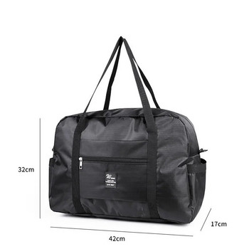 Чанта за ръчен багаж Oxford Дамска пътна чанта с голям капацитет Уикенд Екскурзионна чанта за съхранение Подхождащ на рамото Куфар с количка