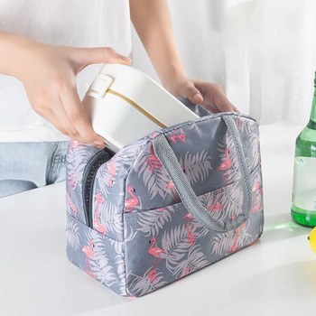 Σακούλες γεύματος με μόνωση καλλωπισμού Cartoon Θερμική θερμότητα μεσημεριανό Tote για πικνίκ Τσάντα συντήρησης φαγητού Cooler Ice Pack Κουτί μεσημεριανού τσάντα αποθήκευσης