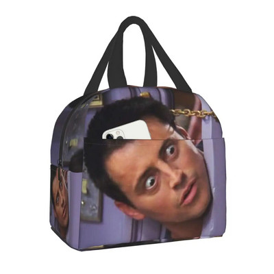 Klasisks TV šovs Central Perk Friends pusdienu soma dzesētājs, izolēta pusdienu kaste sievietēm, bērniem, skola, darbs, pikniks, pārtikas uzglabāšanas somas