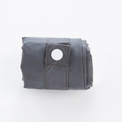 Χοντρή διπλή στρώση φορητή πτυσσόμενη τσάντα αγορών μεγάλη νάιλον τσάντα χοντρή τσάντα πτυσσόμενη αδιάβροχη αδιάβροχη τσάντα ώμου