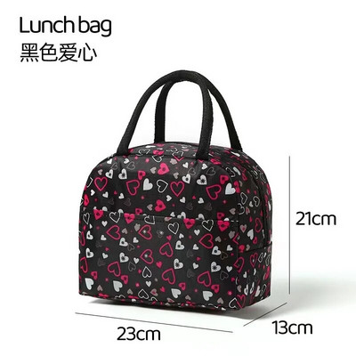 Soojustatud söögikott naistele lastele jahutuskott termokott Kaasaskantav lõunakarp jääpakk toidupiknikukotid lõunakotid tööks