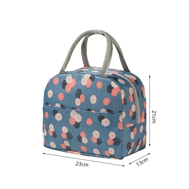 Soojustatud söögikott naistele lastele jahutuskott termokott Kaasaskantav lõunakarp jääpakk toidupiknikukotid lõunakotid tööks