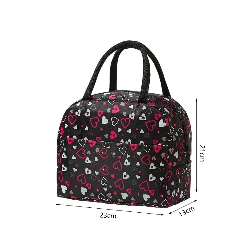 Soojustatud söögikott naistele lastele jahutuskott termokott Kaasaskantav lõunakarp jääpakk toidupiknikukotid lõunakotid tööks