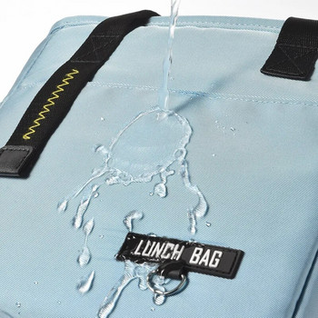 Изолирана кутия за обяд Bento Термочанта Голям капацитет Чанти за съхранение на храна с цип Контейнер за жени Охладител Дамски чанти за пикник