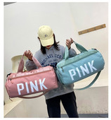 Lühimaa treeningu sõltumatu kingalahter, roosa kuiv- ja märja eraldusvõimega reisi ujumisharjutuste joogakott