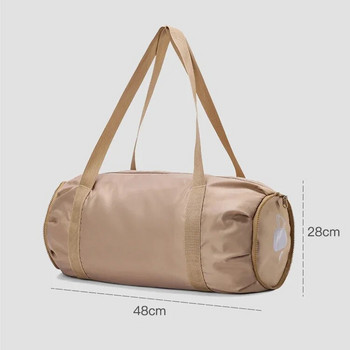 48*28 см сгънати луксозни дамски пътни чанти Дизайнерски кръгли портмонета през рамо Дамска чанта за фитнес Дамска чанта