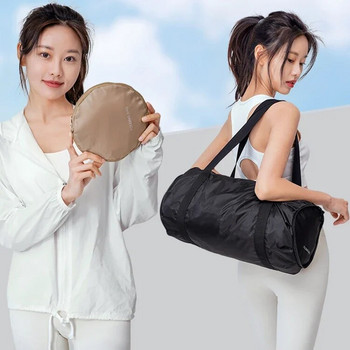 48*28 см сгънати луксозни дамски пътни чанти Дизайнерски кръгли портмонета през рамо Дамска чанта за фитнес Дамска чанта