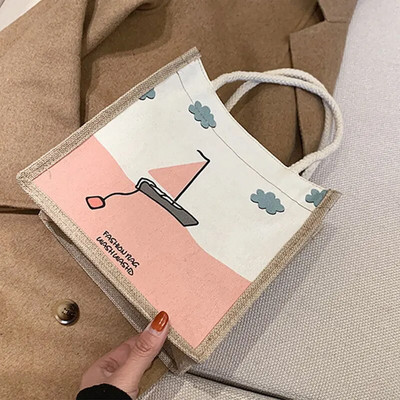 Ιαπωνικό στυλ Καμβάς μεγάλης χωρητικότητας Γυναικείες τσάντες τσάντα πολυτελείας σχεδιαστές Τσάντες ώμου Γυναικείες μεγάλες τσάντες αγορών Totes