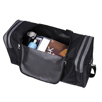 Oxford Пътна чанта Дамски чанти Голям капацитет Чанти за ръчен багаж Мъже Жени През рамо Outdoor Tote Уикенд Водоустойчива чанта
