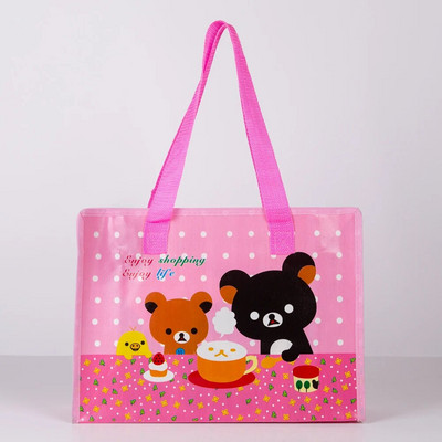 Atkārtoti lietojams Eco Women salokāms iepirkumu maisiņš Liels unisex auduma neaustais pārtikas maisiņš